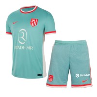 Camiseta Atletico Madrid Alexander Sorloth #9 Segunda Equipación Replica 2024-25 para niños mangas cortas (+ Pantalones cortos)